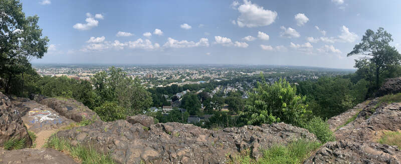 Garret Mountain Reservation View of South Paterson and Clifton 2