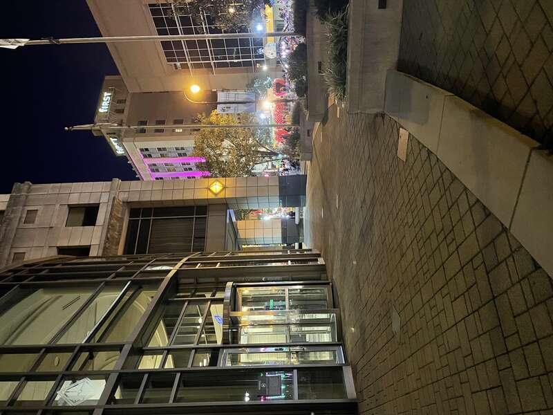 A photo taken outside the Hamilton Government services center and Town Hall during the Hamilton fall festival of 2022