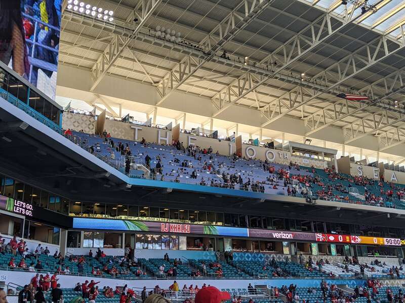 Hard Rock Stadium for Super Bowl LIV