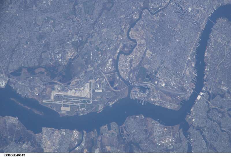 View of Pennsylvania taken during ISS Expedition 6.