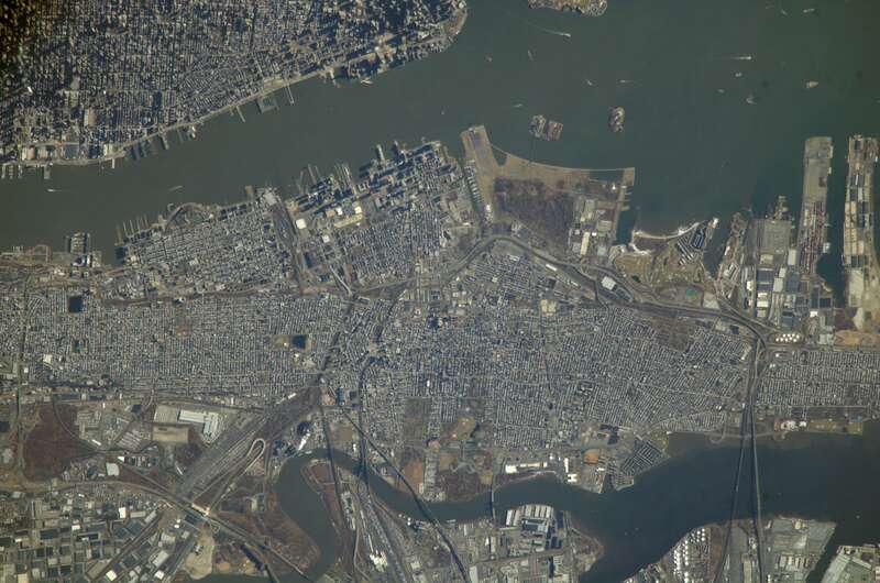 View of New Jersey taken during ISS Expedition 16.
