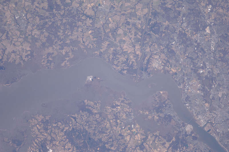 View of Delaware taken during ISS Expedition 30.