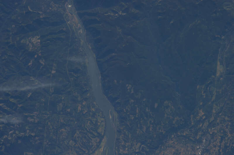 View of Oregon taken during ISS Expedition 36.