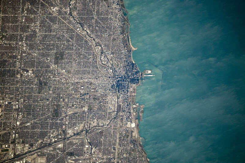 View of Illinois taken during ISS Expedition 41.