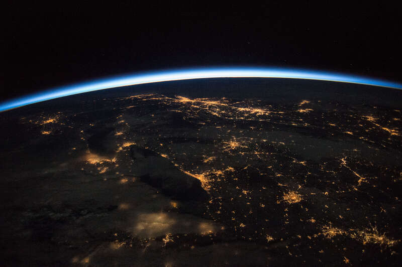 View of Earth taken during ISS Expedition 46.