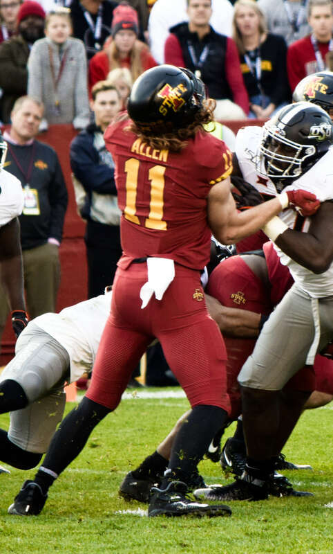 Oklahoma State 34 Iowa State 27. October 26, 2019