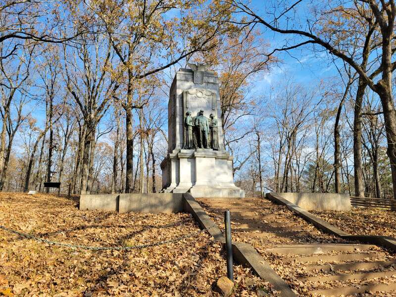 Illinois Monument on Cheatham Hill, Marietta Georgia
