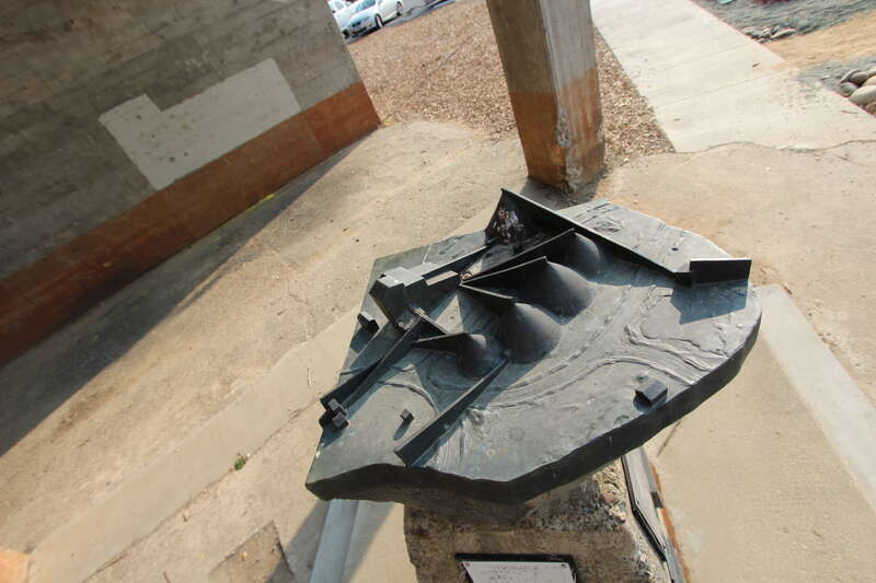 The Kutras Aggregate plant that supplied concrete to the Shasta Dam.