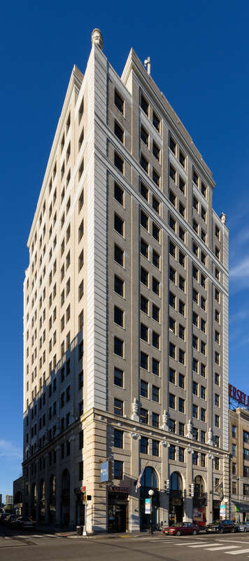 Labor Bank Building, 26 Journal Square, Jersey City, New Jersey.