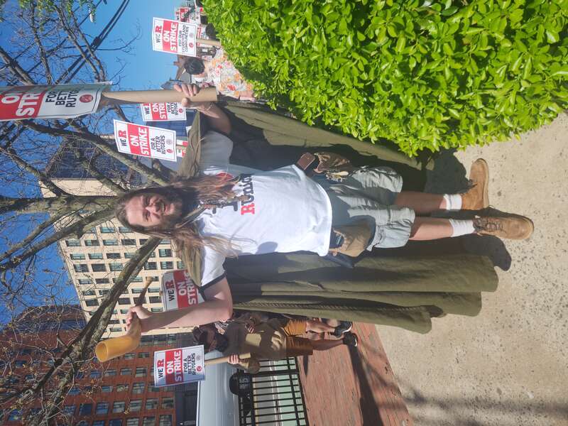 Labor Strike at Rutgers University 121