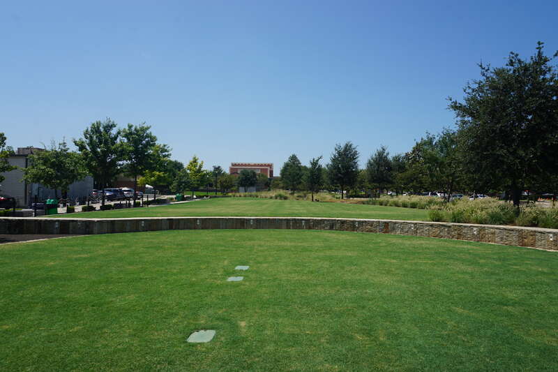 Wayne Ferguson Plaza in Lewisville, Texas (United States).