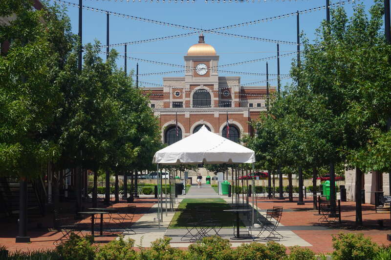 North Poydras Street in Lewisville, Texas (United States).