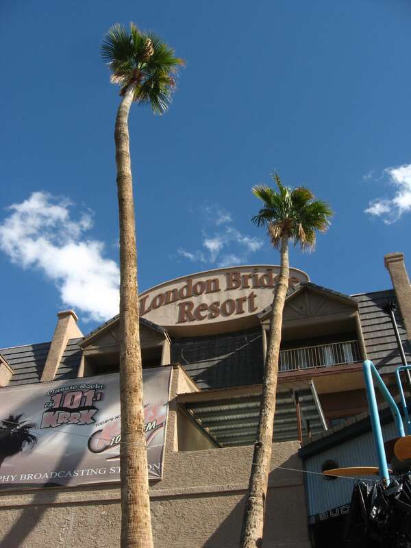The London Bridge, currently located in Lake Havasu City, Arizona, USA, was originally constructed in London, in 1831. The bridge was the last project of engineer John Rennie and completed by his son, also named John Rennie. By 1962, the bridge was