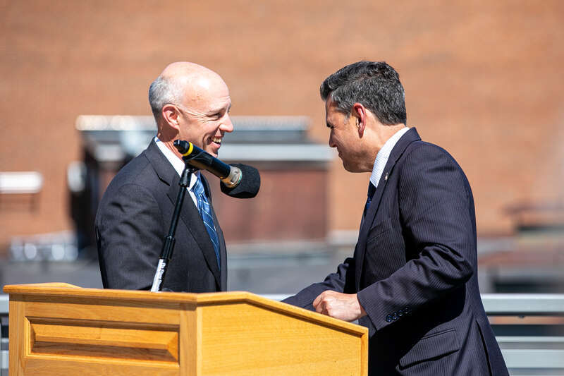 Lt. Governor Polito highlights FORWARD legislation in Malden