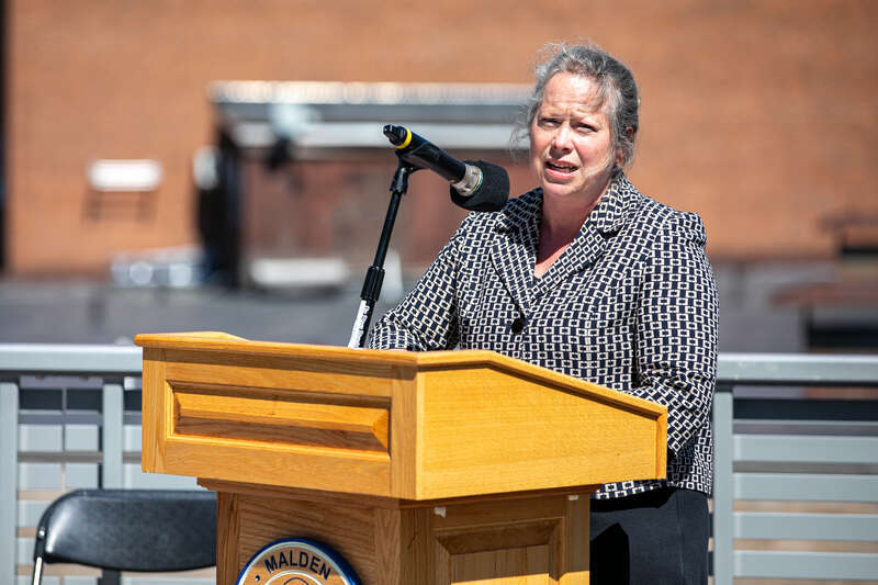 Lt. Governor Polito highlights FORWARD legislation in Malden