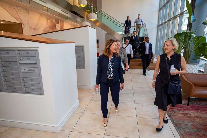 Lt. Governor Polito highlights FORWARD legislation in Malden