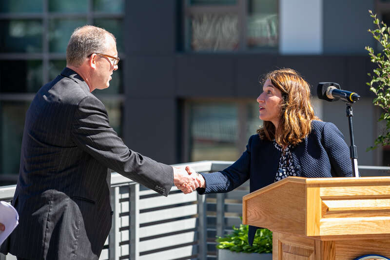 Lt. Governor Polito highlights FORWARD legislation in Malden