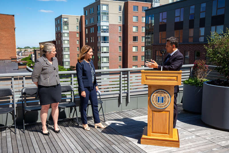 Lt. Governor Polito highlights FORWARD legislation in Malden