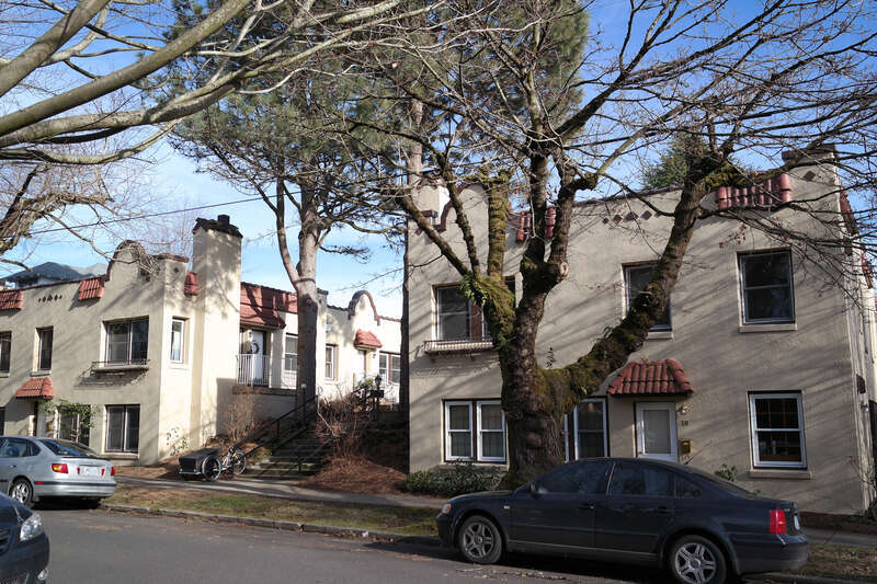 The Maravilla Apartments in Portland, Oregon, designed by Elmer Feig