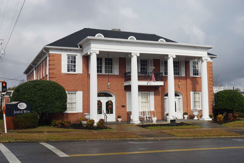 James F. Webb Funeral Home in Meridian, Mississippi (United States).