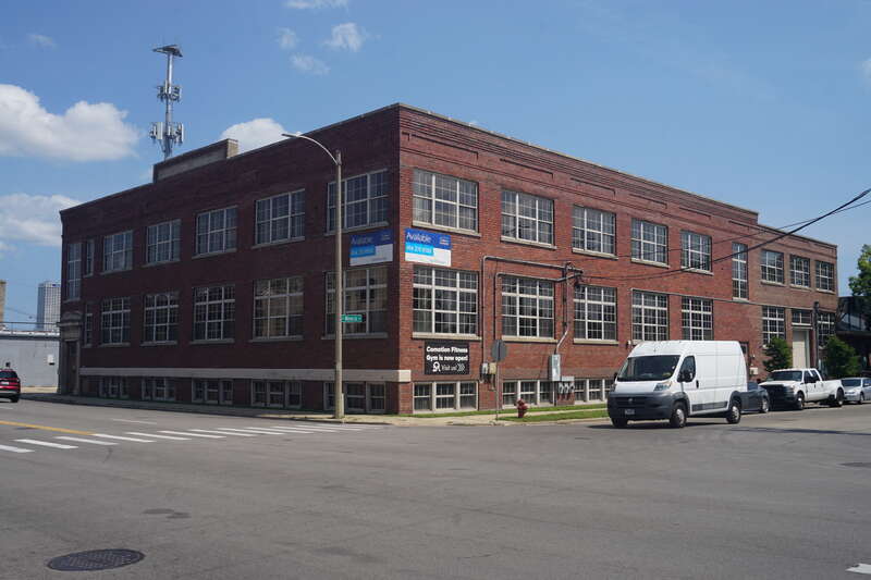 The C. H. &amp;amp; E. Manufacturing Company building in Milwaukee, Wisconsin (United States).