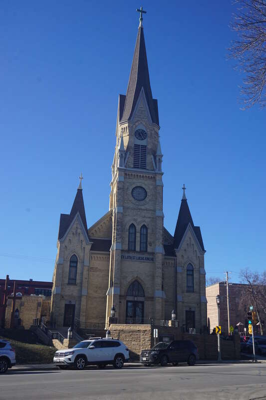 St. Lucas Lutheran Church in Milwaukee, Wisconsin (United States).