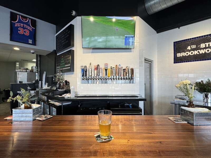 Bar at NY Pie, Santa Rosa, Calif.