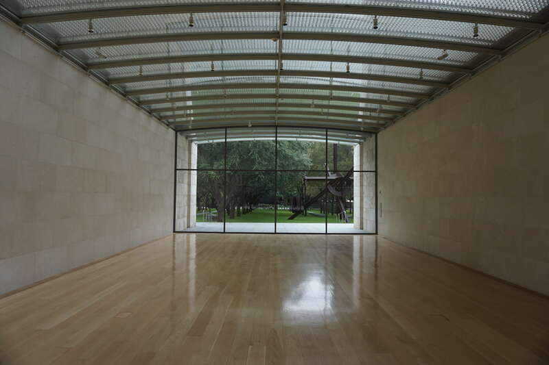 The interior of the Nasher Sculpture Center in Dallas, Texas (United States).