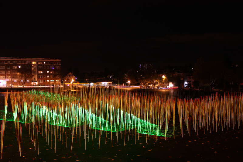 Temporary &amp;lt;a href=&quot;http://www.soundtransit.org/Projects-and-Plans/STart-Public-Art-Program.xml&quot; rel=&quot;nofollow&quot;&amp;gt;STart&amp;lt;/a&amp;gt; at the site of the &amp;lt;a