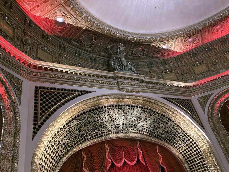 The interior of the Pabst Theater in Milwaukee, Wisconsin (United States).