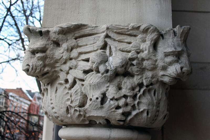 Paine Mansion (Pi Kappa Phi Alpha Tau, "Castle") Exterior