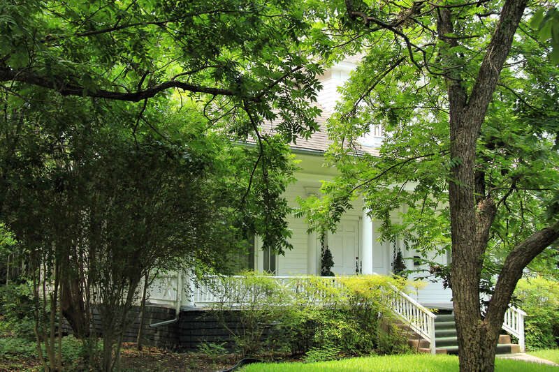 The Pegues House in Georgetown, Texas, United States. The house was listed on the National Register of Historic Places on January 14, 1986.