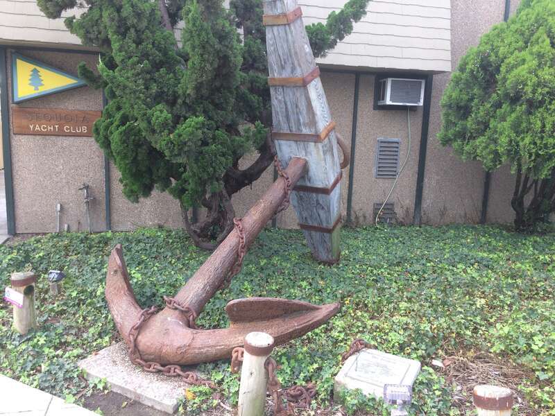 Anchor at the Port of Redwood City
Plaque display text and description of The Anchor: File:Port of Redwood City Anchor Plaque.jpg
