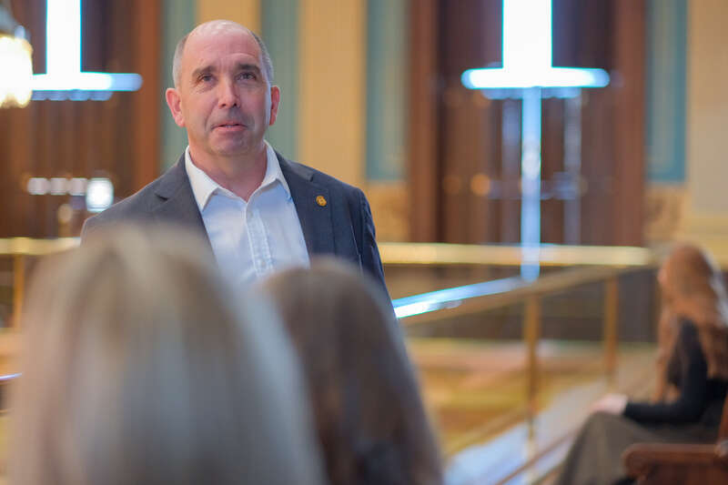 On Thursday, 9 November the 2023-24 Mt. Pleasant Area Chamber of Commerce's Rollie Denison Leadership Institute visited Lansing, MI.  The group toured the Capitol, met with Rep. Neyer, Senator Hauck, and the Michigan Chamber of Commerce
