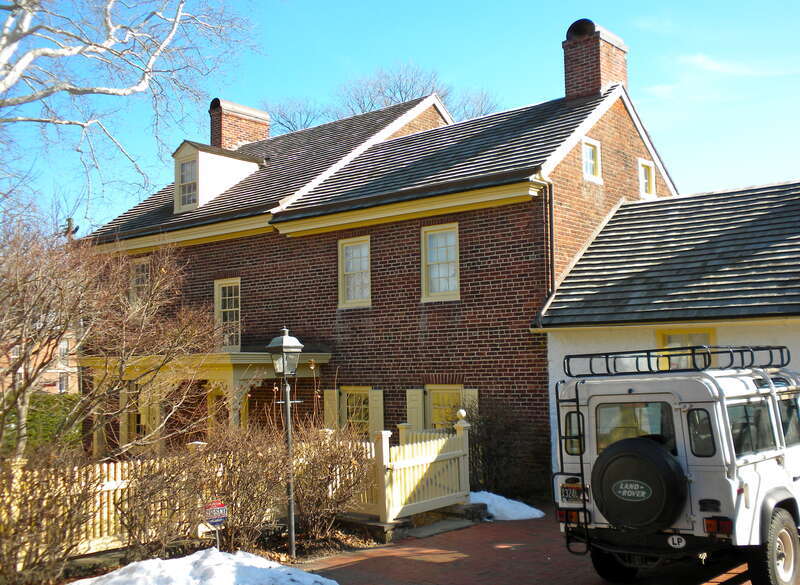 Sharples Homestead, 22 Dean Street (near South High St.), West Chester, PA.  On NRHP. I donate this photo to the public domain