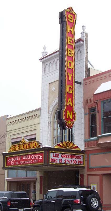 The Sheboygan Theater in downtown w:Sheboygan, Wisconsin, USA. It is listed on the National Register of Historic Places.