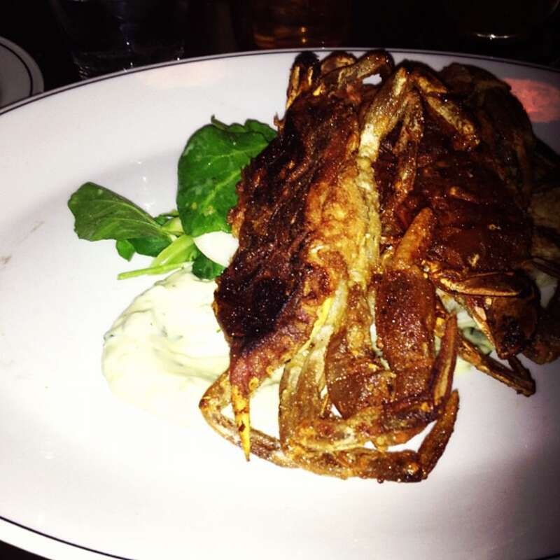 Soft shell crab at Woodberry Kitchen
