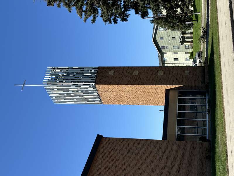 St. Therese, Church of the Little Flower in Minot, North Dakota.