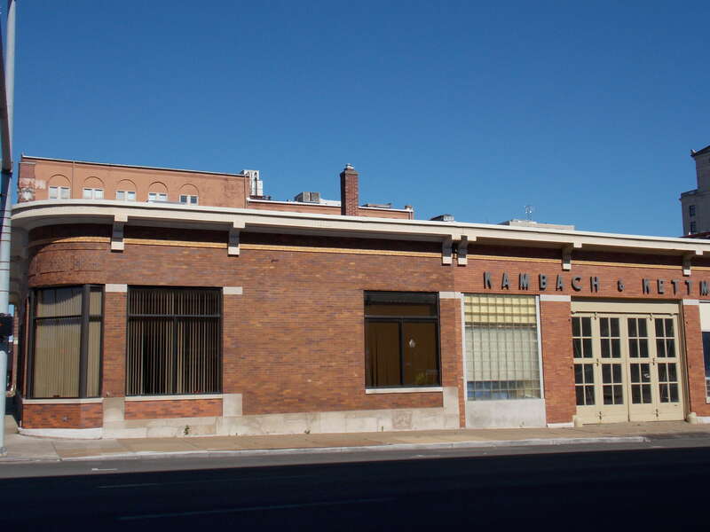 The Standard Cleaners and Dyers Building on West Fourth Street in Downtown Davenport, Iowa.