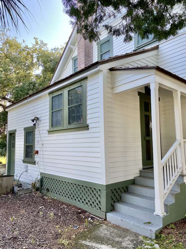 Originally built in 1891, the old Coast Guard Station has several buildings dating to 1891, 1898, and 1938, which were built during its period of operation as an active United States Coast Guard Station.  Since closed, the station has been repurposed