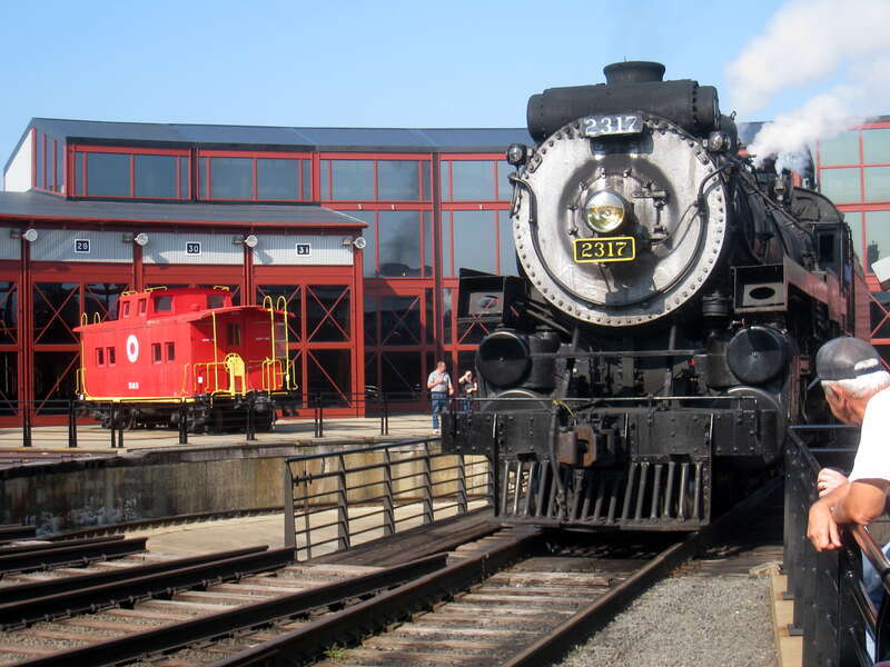 Steamtown National Historic Site, Scranton, Pennsylvania, USA.