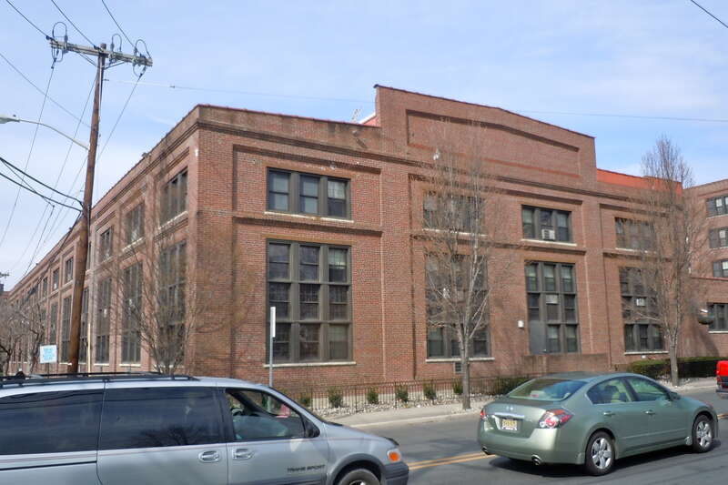 Stokely-Van Camp Industrial Complex on the NRHP since March 11, 1983 at Lalor Street at Stokely Ave. in Trenton, New Jersey.  The pork &amp;amp; beans company
