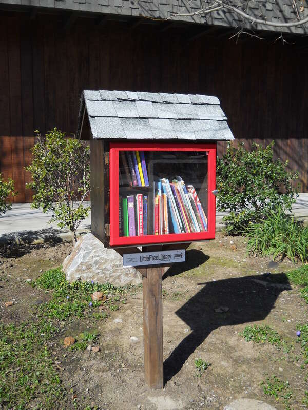 Little Free Library in Sunnyvale, California, USA