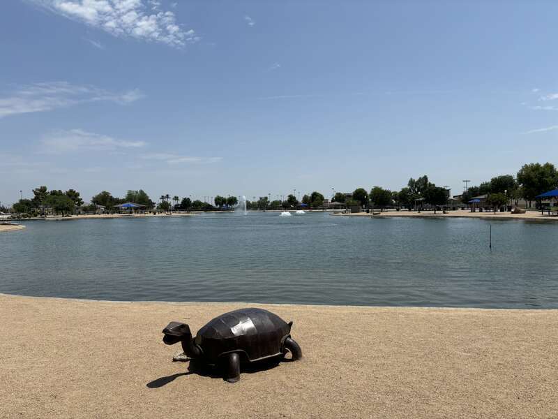 Surprise Lake in Surprise, Arizona