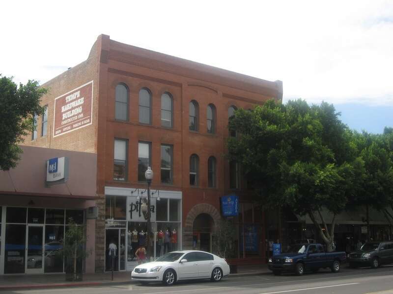 Now a part of the sprawling Mill Avenue in downtown Tempe, this early hardware store is the oldest remaining brick territorial commercial building in Maricopa County. The Tempe Hardware Store occupied the building for more than 70 years, and the