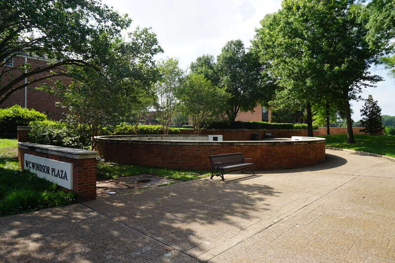 W. C. Windsor Plaza on the campus of Tyler Junior College in Tyler, Texas (United States).