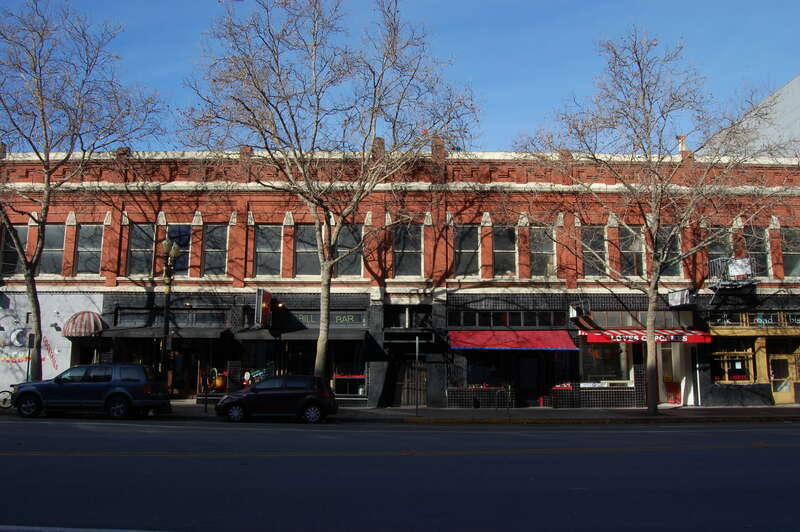 Lawrence Hotel. Built circa 1895. 67-89 East San Fernando Street. San Jose, California, USA