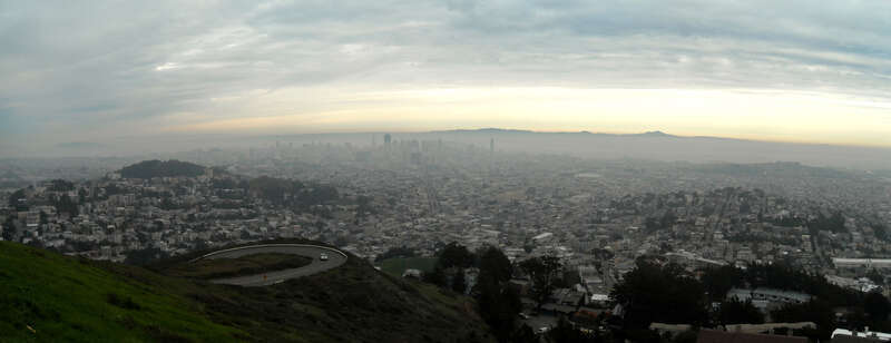 It wasn't the greatest day for taking pictures but I liked how this panorama came out.