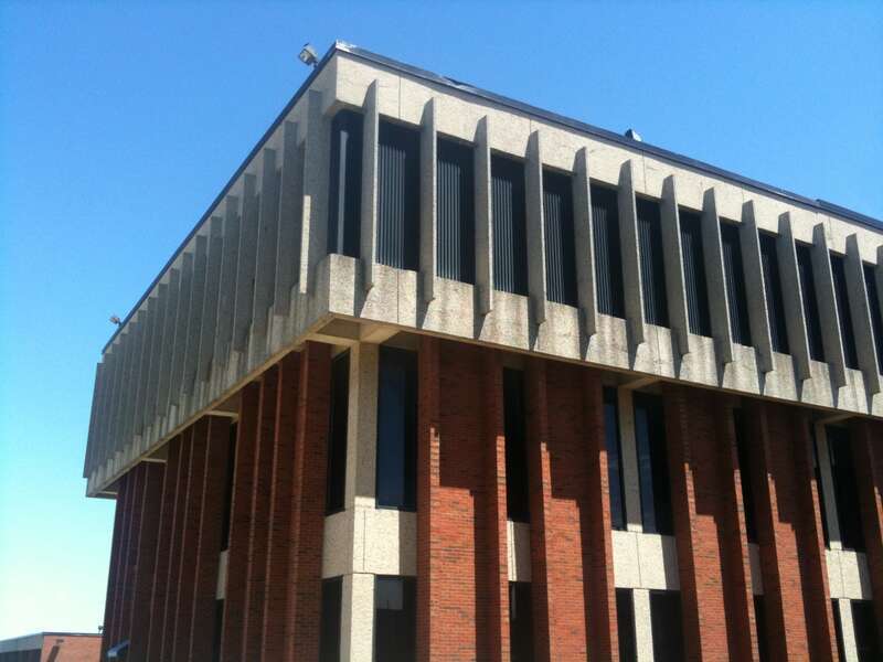 Visual and Performance Arts Center from the back