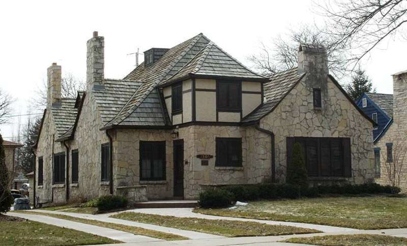 Warren George House, on the National Register of Historic Places, city of Milwaukee, Wisconsin.